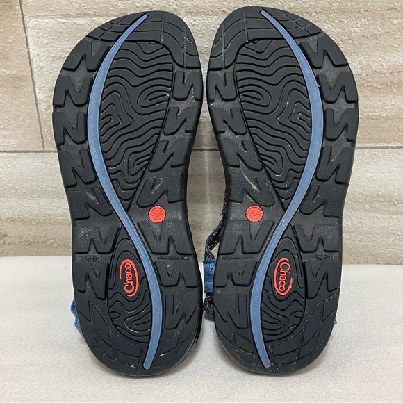 Chaco's Zvolv Waltz Navy Blue Black Women's Sandals Size 8 Strappy J106642 - Picture 7 of 9
